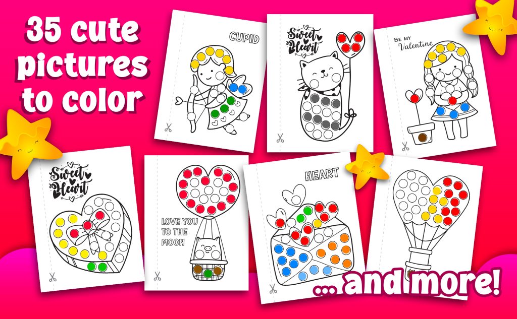 35 do a dot coloring pages in the book