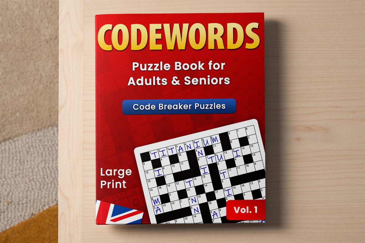 Codewords puzzles kiddiyo books