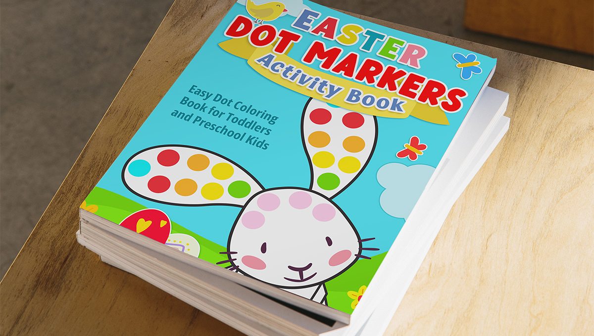 Dot Markers Coloring Book for Easter