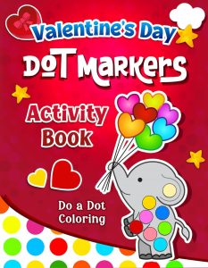 valentines day dotmarkers activity book