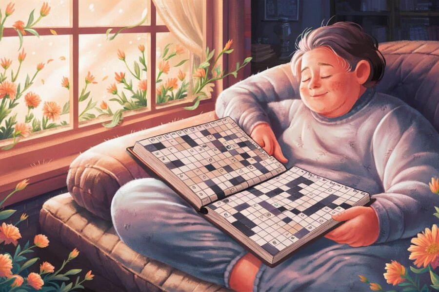 Puzzles for relaxation and stress relief