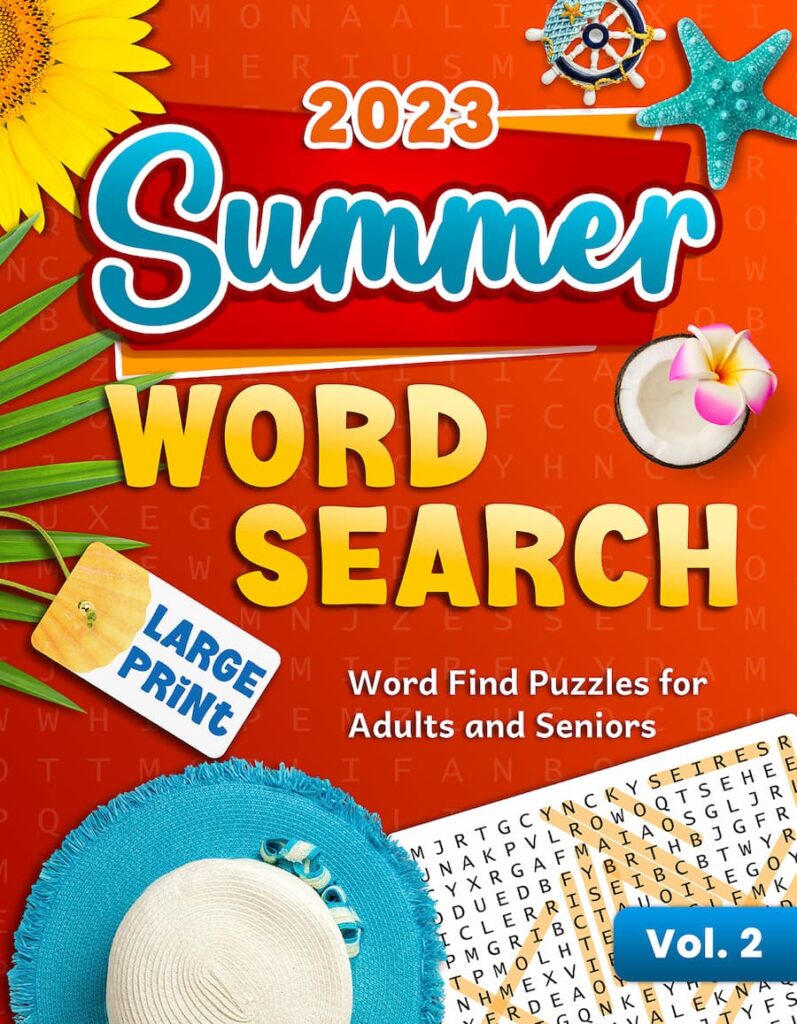 Summer Word Find Puzzles