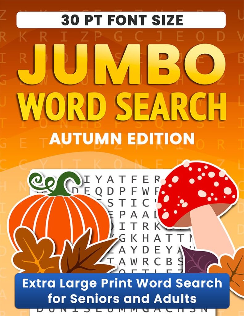 Autumn Word Search Puzzle Book