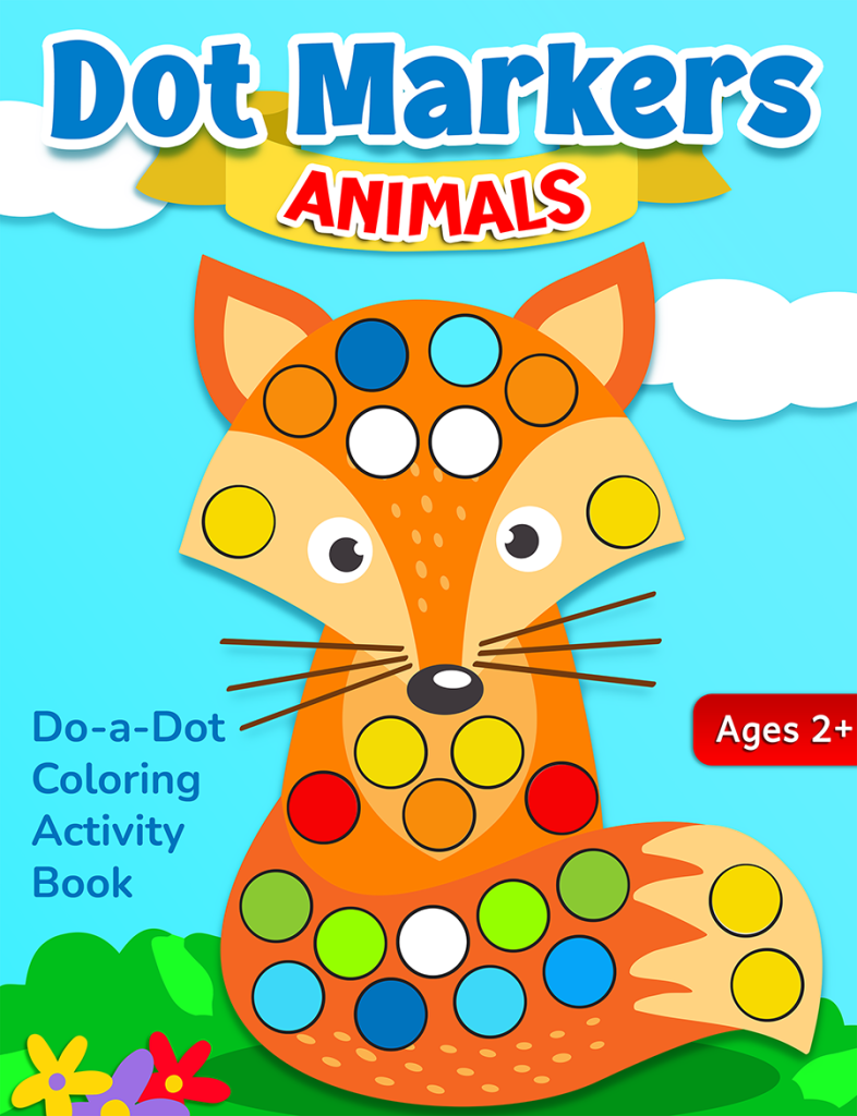 children's books - dot markers activity book