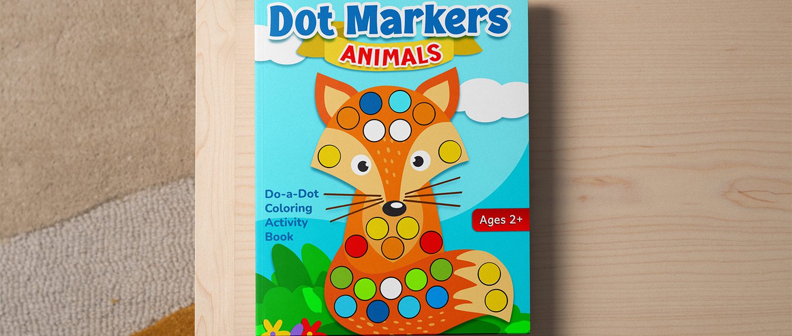 Animals Dot Markers Activity Book for Toddlers