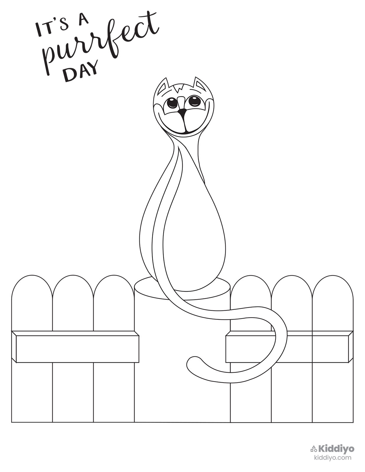 International Cat Day - With Purrfect Printables - Kiddiyo
